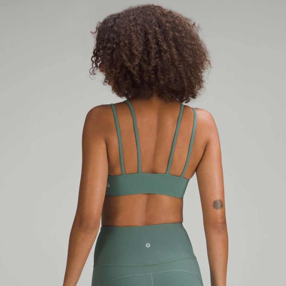 Lululemon Like A Cloud Bra In Medium Forest View 2